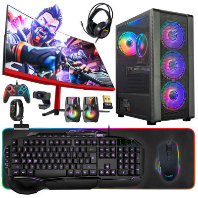 Turbox Tx5008 i7 3770 16GB Ram 1TB SSD 4GB GTX1650 27 Curved Oyun Hazır Sistem - 1