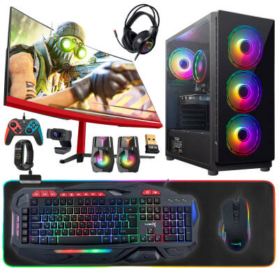 Turbox Tx5018 Ryzen 5 3600 32GB 512GB SSD GTX1650 4GB 23.6 Curved Oyun Hazır Sistem - 1