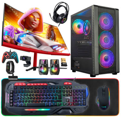 Turbox Tx5035 i5 9400F 16GB 1TB SSD 4GB GTX1050Ti GDDR5 27 Curved Oyun Hazır Sistem - 1