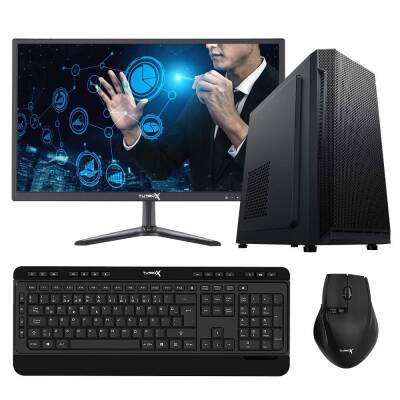 Turbox Tx51 i3 3220 4GB Ram 128GB SSD 21.5 inç Monitör Masaüstü Ofis Hazır Sistem - 1