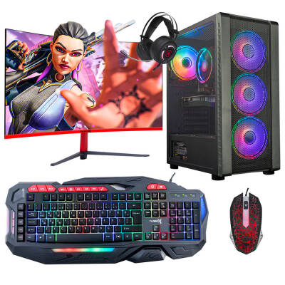 Turbox Tx5151 i5 4440 16GB Ram 512GB SSD 4GB GTX1050Ti 23.6 Curved Oyun Hazır Sistem - 1