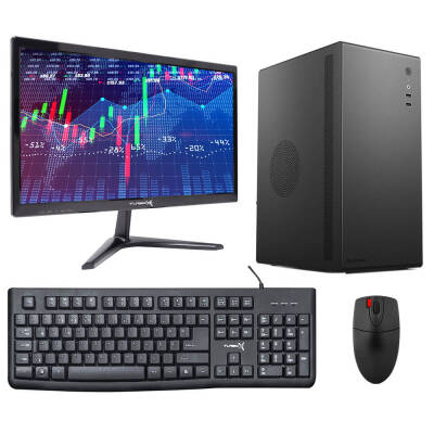 Turbox Tx5166 i5 9400F 8GB Ram 256GB SSD 2GB R5 230 21.5 inç Masaüstü Ofis Hazır Sistem - 1