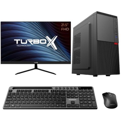 Turbox Tx5227 i5 4440 16GB Ram 256GB SSD 21.5 inç FHD Monitör Masaüstü Kurumsal Ofis Hazır Sistem - 1
