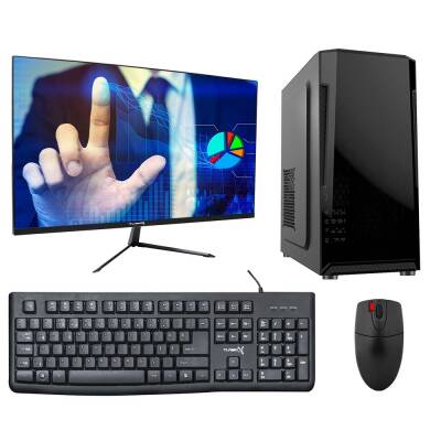 Turbox Tx5256 Intel Core i5 6400 16GB DDR4 256GB SSD 23.8 inç FHD Monitör Masaüstü Ofis Hazır Sistem - 1