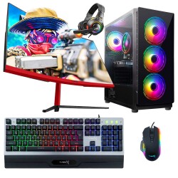 Turbox Tx5265 i7 4770 16GB Ram 512GB SSD 4GB RX560 23.6 inç Curved Oyun Hazır Sistem - 1