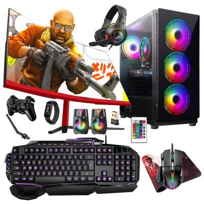 Turbox Tx5273 i5 9400F 32GB Ram 1TB SSD 8GB RX580 23.6 inç Curved Oyun Hazır Sistem - 1