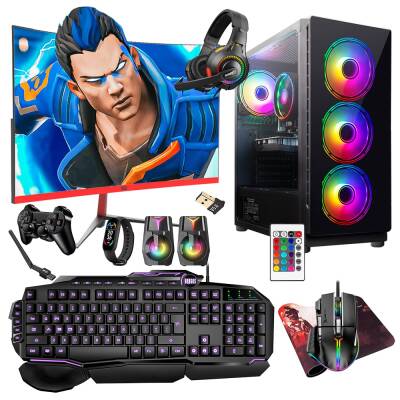 Turbox Tx5278 i5 9400F 16GB Ram 512GB SSD 4GB RX560 23.6 165Hz Curved Oyun Hazır Sistem - 1