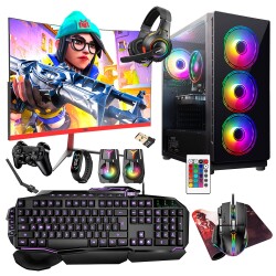 Turbox Tx5283 i5 9400F 16GB Ram 512GB SSD 4GB GTX750Ti 23.6 165Hz Curved Oyun Hazır Sistem - 1