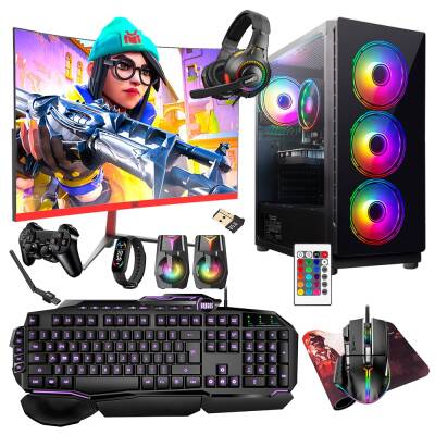 Turbox Tx5283 i5 9400F 16GB Ram 512GB SSD 4GB GTX750Ti 23.6 165Hz Curved Oyun Hazır Sistem - 1