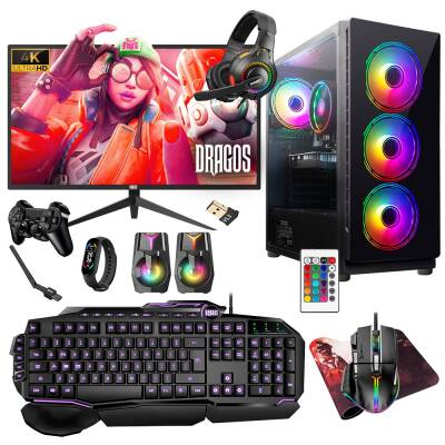 Turbox Tx5298 i5 9400F 32GB Ram 1TB SSD 8GB RX580 28 inç 4K Monitör Oyun Hazır Sistem - 1