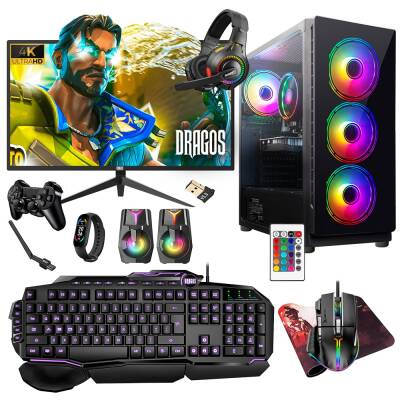 Turbox Tx5303 i5 9400F 16GB Ram 512GB SSD 4GB GTX1650 28 inç 4K Monitör Oyun Hazır Sistem - 1