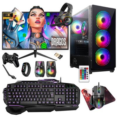 Turbox Tx5306 i5 9400F 32GB Ram 1TB SSD 6GB GTX1660Ti 28 inç 4K Monitör Oyun Hazır Sistem - 1