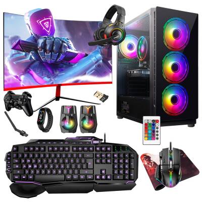 Turbox Tx5307 i5 9400F 16GB Ram 512GB SSD 8GB RX580 27 inç 165Hz Monitör Oyun Hazır Sistem - 1