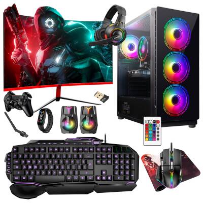 Turbox Tx5312 i5 9400F 16GB Ram 512GB SSD 4GB GTX1050Ti 27 inç 165Hz Monitör Oyun Hazır Sistem - 1