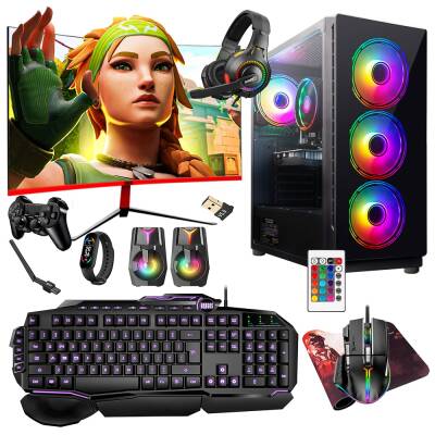 Turbox Tx5314 i5 9400F 16GB Ram 512GB SSD 4GB GTX1650 27 inç 165Hz Monitör Oyun Hazır Sistem - 1
