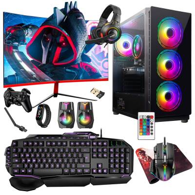 Turbox Tx5316 i5 9400F 16GB Ram 512GB SSD 6GB GTX1660Ti 27 inç 165Hz Monitör Oyun Hazır Sistem - 1