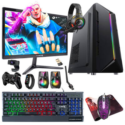 Turbox Tx5353 i7 3770 8GB Ram 256GB SSD 4GB Ekran Kartı 19.5 inç Monitör Oyun Hazır Sistem - 1