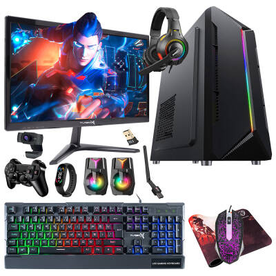Turbox Tx5354 i7 4770 8GB Ram 256GB SSD 4GB Ekran Kartı 19.5 inç Monitör Oyun Hazır Sistem - 1