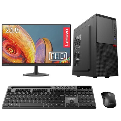 Turbox Tx5881 i5 9400F 32GB DDR4 512GB SSD 4GB GTX750Ti 23.8 Lenovo Mon. Kurumsal Ofis Hazır Sistem - 1