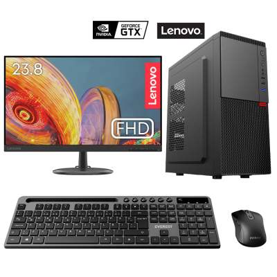 Turbox Tx5882 i5 9400F 32GB DDR4 1TB SSD 4GB GTX750Ti 23.8 Lenovo Monitör Kurumsal Ofis Hazır Sistem - 1