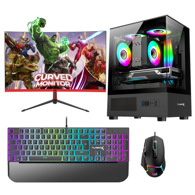 Turbox Tx5979 i5 11400F 32GB 1TB NVMe 12GB RTX3060 27 inç 165Hz Curved Oyun Hazır Sistem - 1