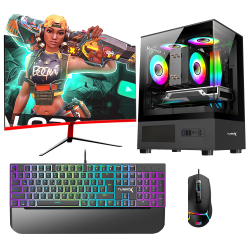 Turbox Tx5987 Ryzen 5 5500 32GB 1TB NVMe 12GB RTX3060 23.6 165Hz Curved Oyun Hazır Sistem - 1