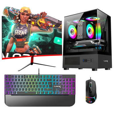 Turbox Tx5987 Ryzen 5 5500 32GB 1TB NVMe 12GB RTX3060 23.6 165Hz Curved Oyun Hazır Sistem - 1