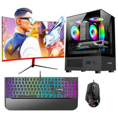 Turbox Tx5988 Ryzen 5 5500 32GB 1TB NVMe 12GB RTX3060 27 165Hz Curved Oyun Hazır Sistem - 1