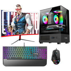 Turbox Tx5990 Ryzen 5 5600 32GB 1TB NVMe 12GB RTX3060 23.6 165Hz Curved Oyun Hazır Sistem - 1