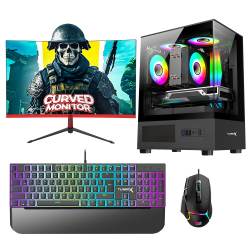 Turbox Tx5991 Ryzen 5 5600 32GB 1TB NVMe 12GB RTX3060 27 165Hz Curved Oyun Hazır Sistem - 1