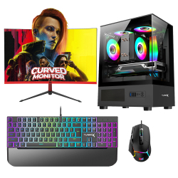 Turbox Tx5994 Ryzen 7 5700X 32GB 1TB NVMe 12GB RTX3060 27 165Hz Curved Oyun Hazır Sistem - 1