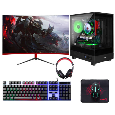 Turbox Tx6080 i7 6700 16GB DDR4 512GB SSD 4GB R7 240 128Bit 23.6 100Hz Curved Oyun Hazır Sistem - 1