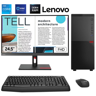 Turbox Tx6247 i5 9400 32GB DDR4 2TB NVMe 24.5 inç FHD Lenovo Kurumsal Masaüstü Ofis Hazır Sistem - 1