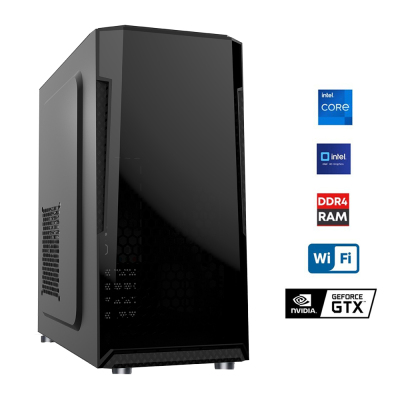 Turbox Tx6286 i5 11400F 16GB DDR4 Ram 256GB SSD 4GB GTX750 Ti Masaüstü Ofis Hazır Sistem - 1