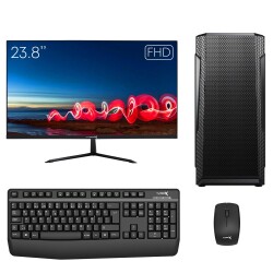 Turbox Tx6316 i5 12400F 32GB DDR4 Ram 512GB SSD 4GB GT740 23.8 inç FHD Monitör Ofis Hazır Sistem - 1