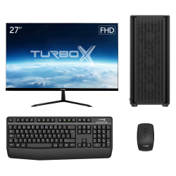 Turbox Tx6405 i7 9700F 16GB DDR4 Ram 512GB SSD 2GB R5 230 27 inç FHD Monitör Ofis Hazır Sistem - 1