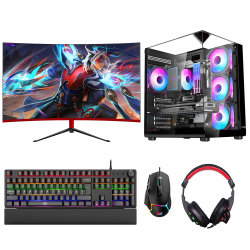 Turbox Tx8596 i5 12400F 32GB Ram 1TB SSD SSD 8GB RTX3050 23.6 inç 165Hz Curved Oyuncu Oem Paket - 1