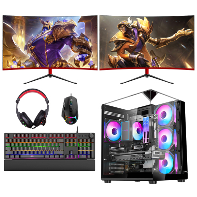 Turbox Tx8597 i5 10400F 16GB Ram 512GB NVMe SSD 8GB RTX3050 2x 23.6 inç 165Hz Curved Oyun Oem Paket - 1