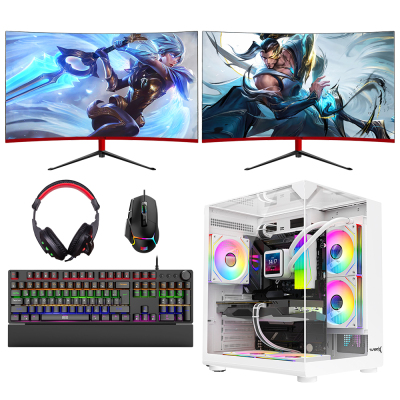 Turbox Tx8612 i5 10400F 16GB Ram 512GB NVMe SSD 8GB RTX3050 2x 23.6 inç 165Hz Curved Oyun Oem Paket - 1