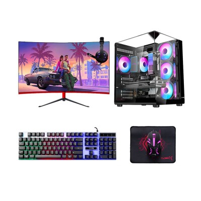 Turbox Tx8899 i7 6700 16GB Ram 512GB SSD 4GB GTX1050 Ti 23.8 inç FHD Curved Oyuncu Oem Paket - 1