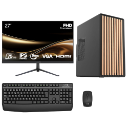 Turbox Tx9111 Ultra 5 225F 16GB DDR5 512GB NVMe 2GB GT730 GDDR5 27 inç FHD Monitör Ofis Oem Paket - 1