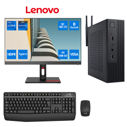 Turbox Mini-111 i5 6400 16GB Ram 512GB M2 NVMe SSD 23.8 inç FHD Lenovo Monitör Kurumsal Ofis Mini PC - 1