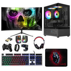 Turbox Tx9494 Ryzen 5 5500 16GB DDR4 512GB SSD 4GB RX560 23.8Curved Monitör Masaüstü Oyun Oem Paket - 1