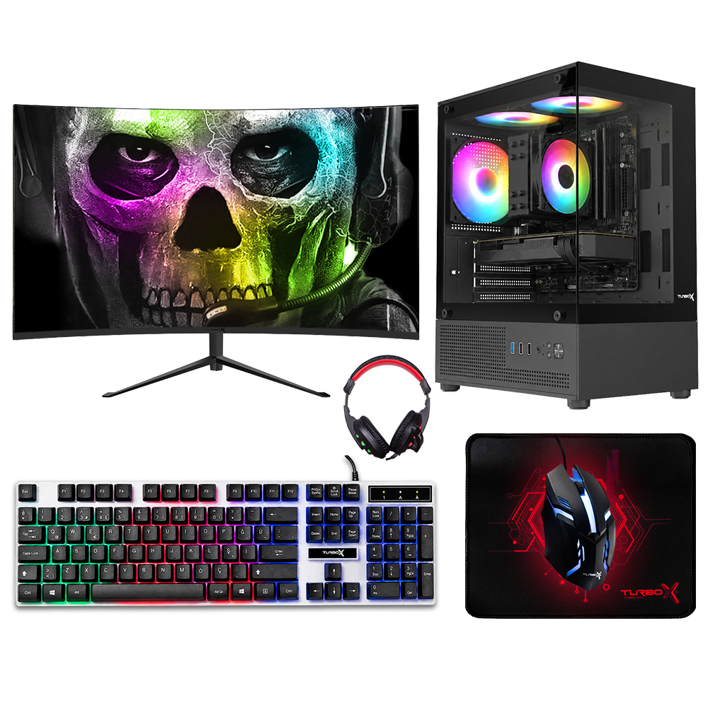 Turbox Tx9503 i7 6700 16GB Ram 512GB SSD 8GB RX580 23.8 inç FHD