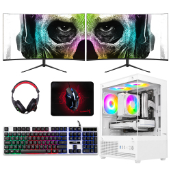 Turbox Tx9561 i7 860 16GB Ram 256GB SSD 4GB GT740 23.8''Dual Curved Masaüstü Oyun Oem Paket - 1