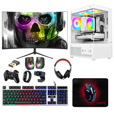 Turbox Tx9562 Ryzen 5 5500 16GB DDR4 512GB SSD 4GB RX560 23.8 Curved Monitör Masaüstü Oyun Oem Paket - 1