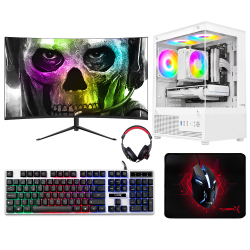 Turbox Tx9618 i5 3470 16GB Ram 512GB SSD 4GB GT740 23.6 Curved Masaüstü Oyun Oem Paket - Turbox