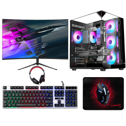 Turbox Tx9628 Ryzen 5 5700X 16GB DDR4 Ram 512GB NVMe 12GB RTX3060 23.8 Curved Oyun Oem Paket - Turbox