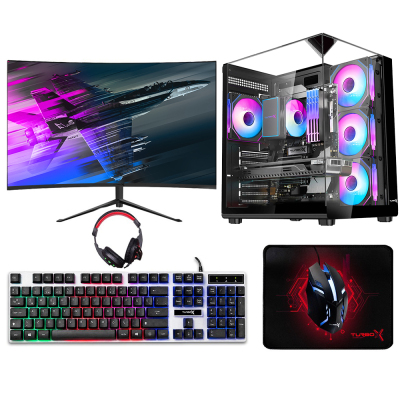 Turbox Tx9628 Ryzen 5 5700X 16GB DDR4 Ram 512GB NVMe 12GB RTX3060 23.8 Curved Oyun Oem Paket - 1