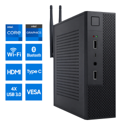 Turbox Mini-42 Intel Core i5 6400 16GB Ram 512GB M.2 NVMe SSD HDMI Type-C WiFi Bluetooth Mini PC - Turbox